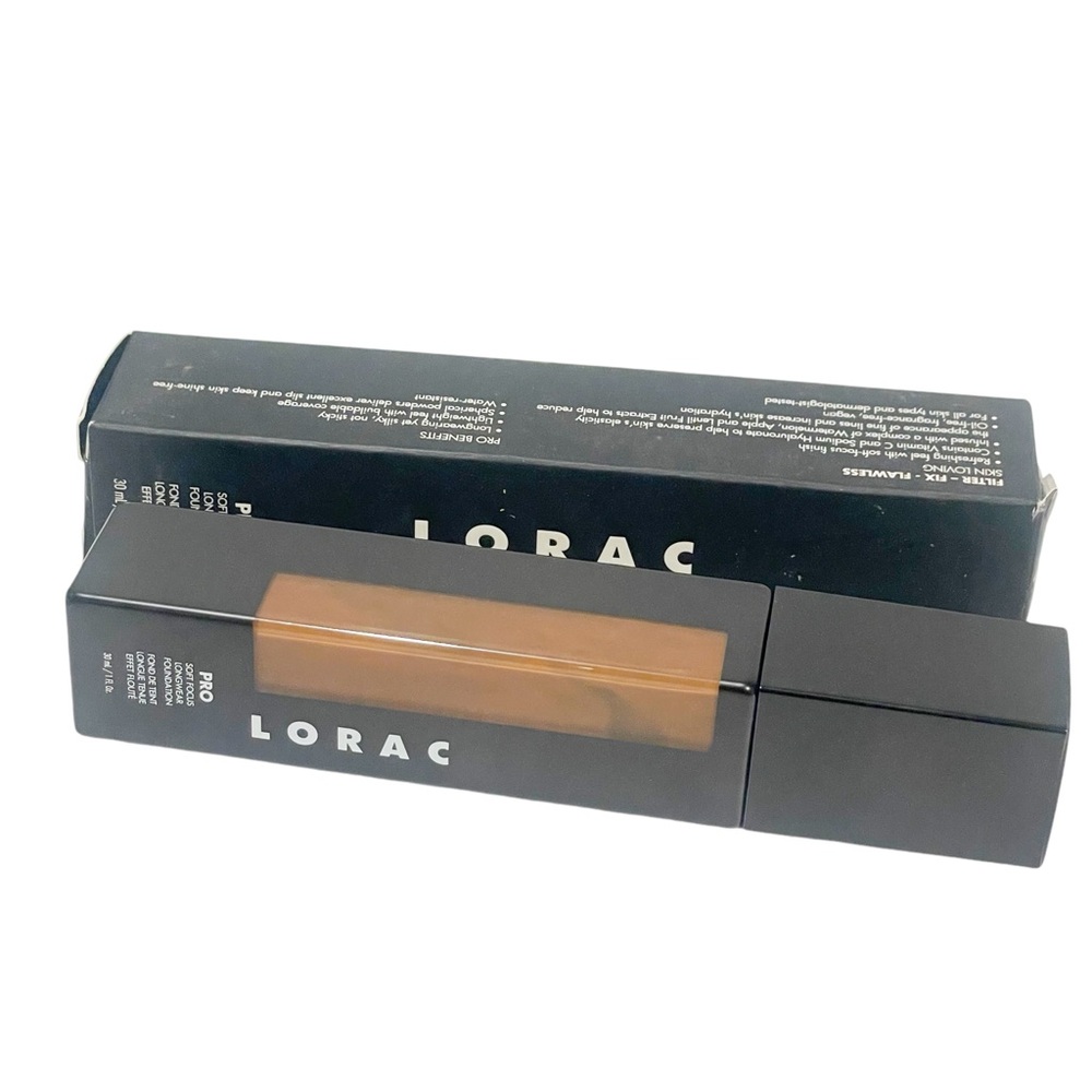 LORAC Pro Soft Focus‎ Longwear Foundation Shade 25 Deep NEW